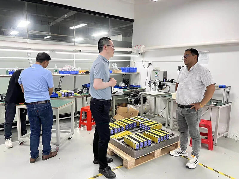 visit energy storage factory