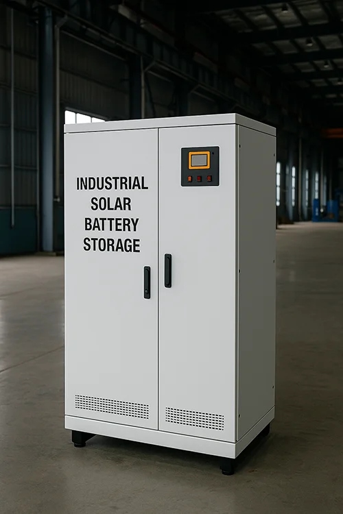 industrial solar battery storage solution